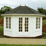 Pavillon de jardin en bois 14 m² Vernon 2 - vue 1