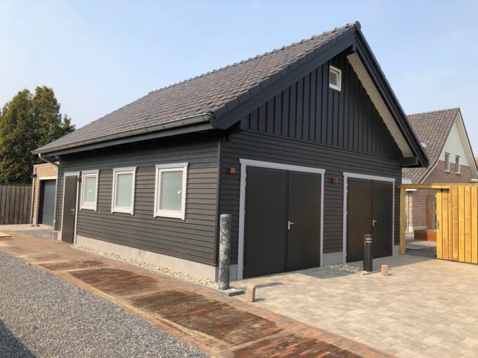Garage en bois 59,04 m² Cara 7282 - vue 1