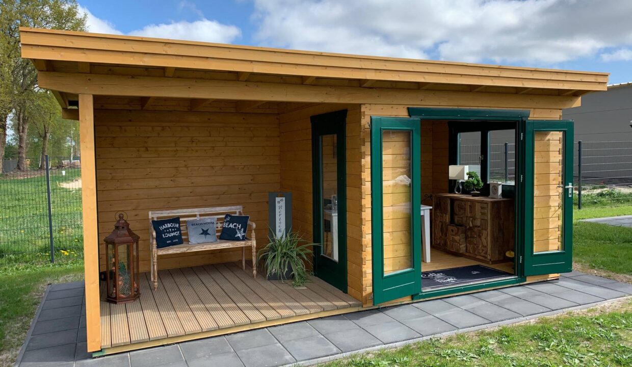 Abri de jardin bois 7 m² Tirol - vue 2