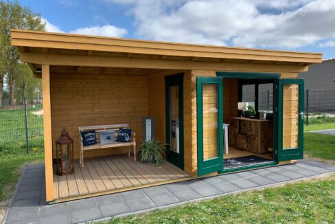 Abri de jardin bois 7 m² Tirol - vue 2