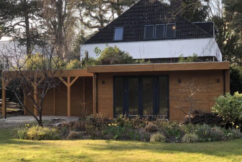 Abri de jardin bois  m² Cubo 3863 + 590 SD - vue 2
