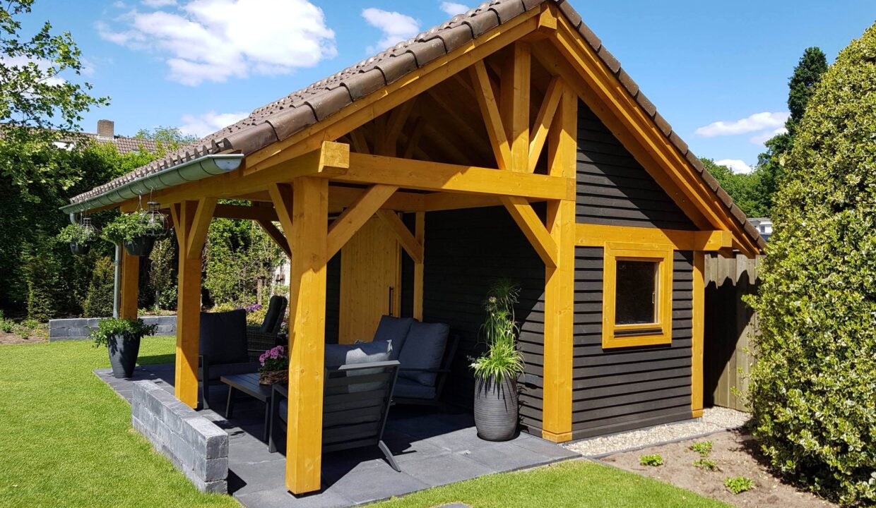 Chalet de jardin en bois 27 m² Asta - vue 1