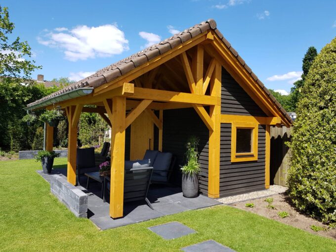 Chalet de jardin en bois 27 m² Asta - vue 1