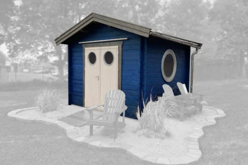 Abri de jardin bois 9 m² Friesland - vue 3