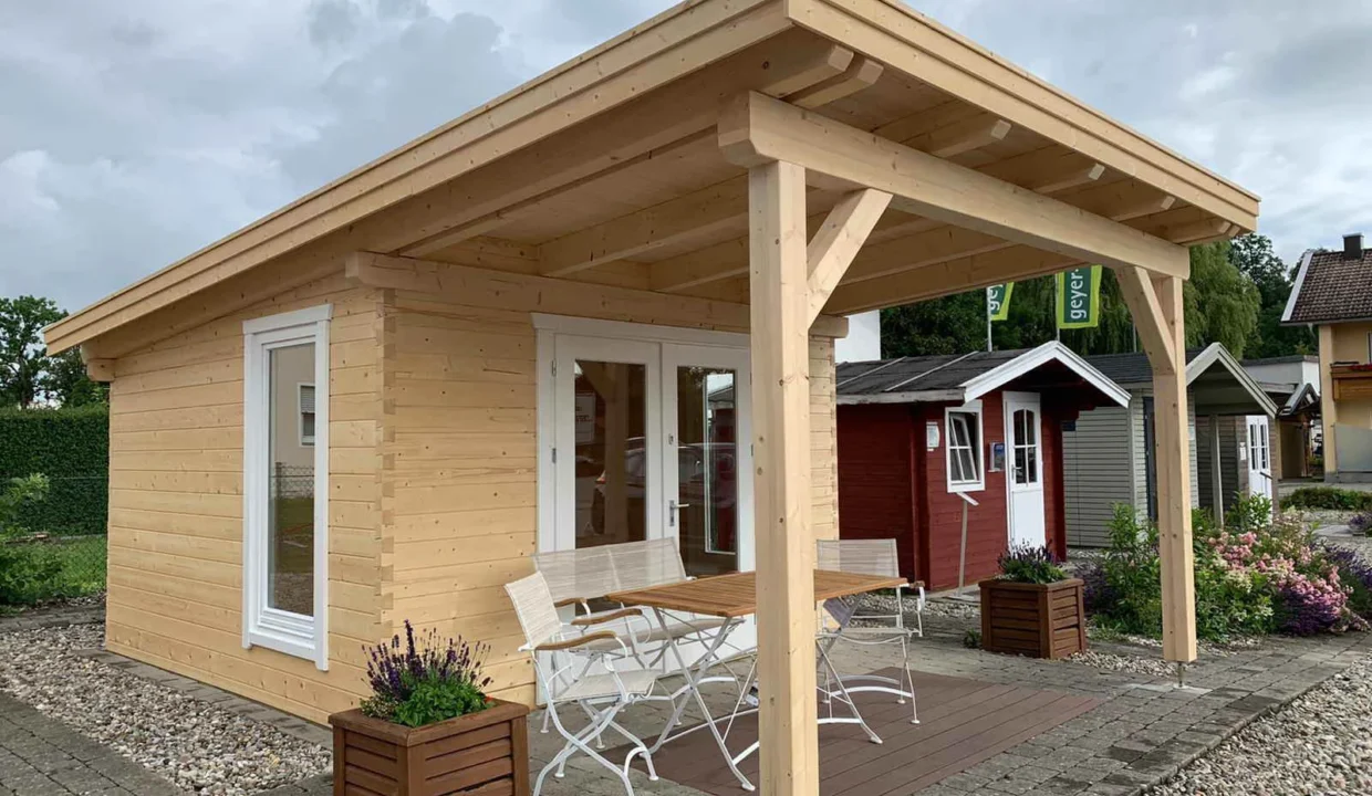 Abri de jardin bois 14,44 m² Traunstein - vue 2