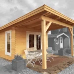 Abri de jardin bois 14,44 m² Traunstein - vue 1