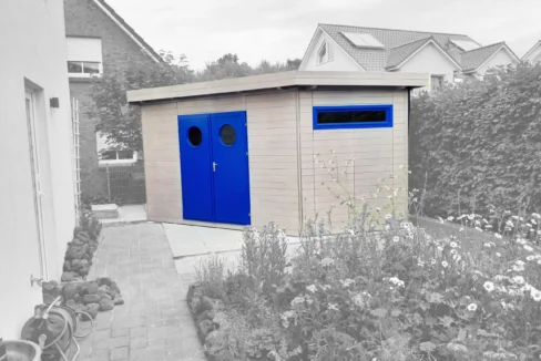 Abri de jardin bois 16,3 m² MH 6126 F 6-CORNER - vue 1