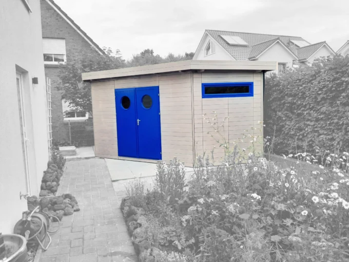 Abri de jardin bois 16,3 m² MH 6126 F 6-CORNER - vue 1