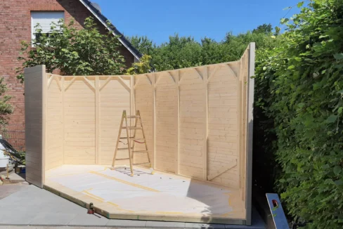 Abri de jardin bois 16,3 m² MH 6126 F 6-CORNER - vue 3