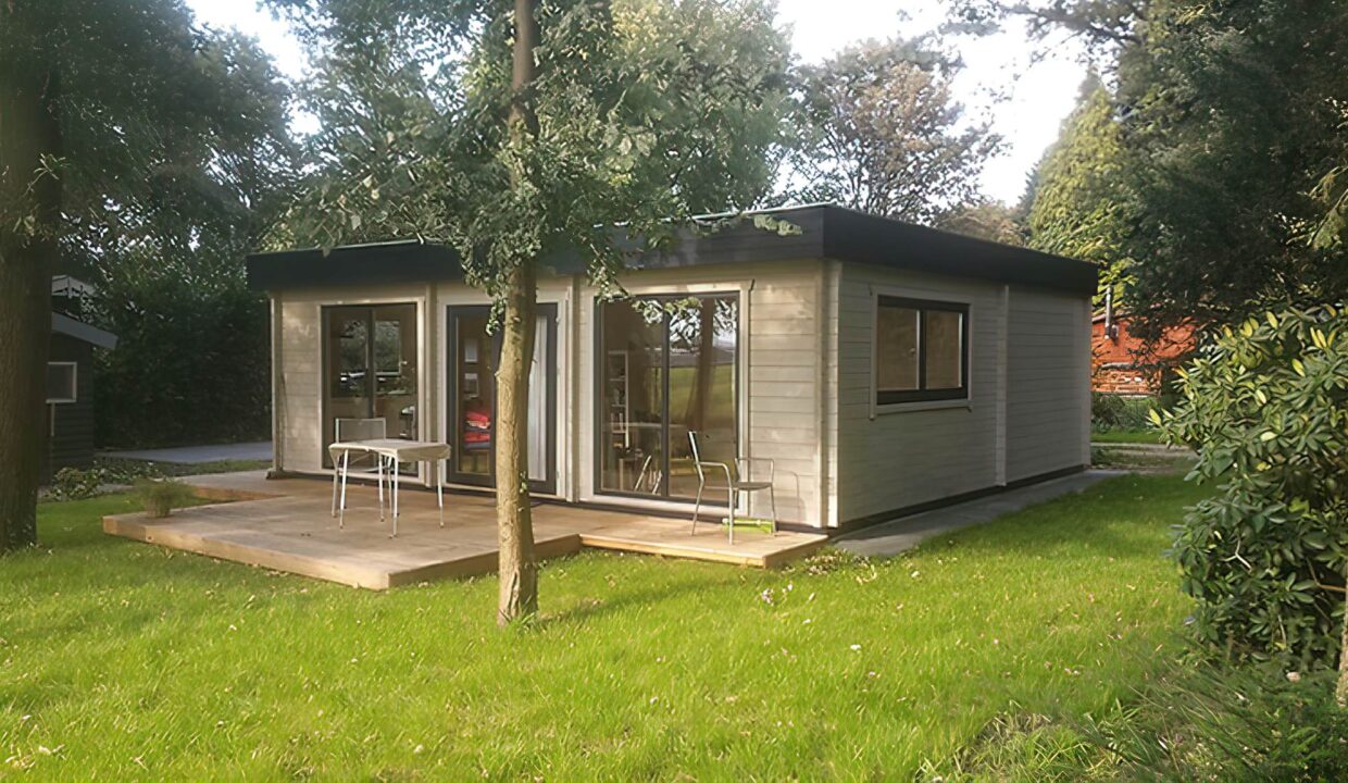 Chalet en bois 53,9 m² Tilburg - vue 1