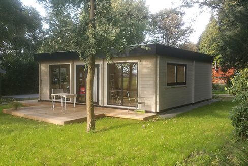 Chalet en bois 53,9 m² Tilburg - vue 1