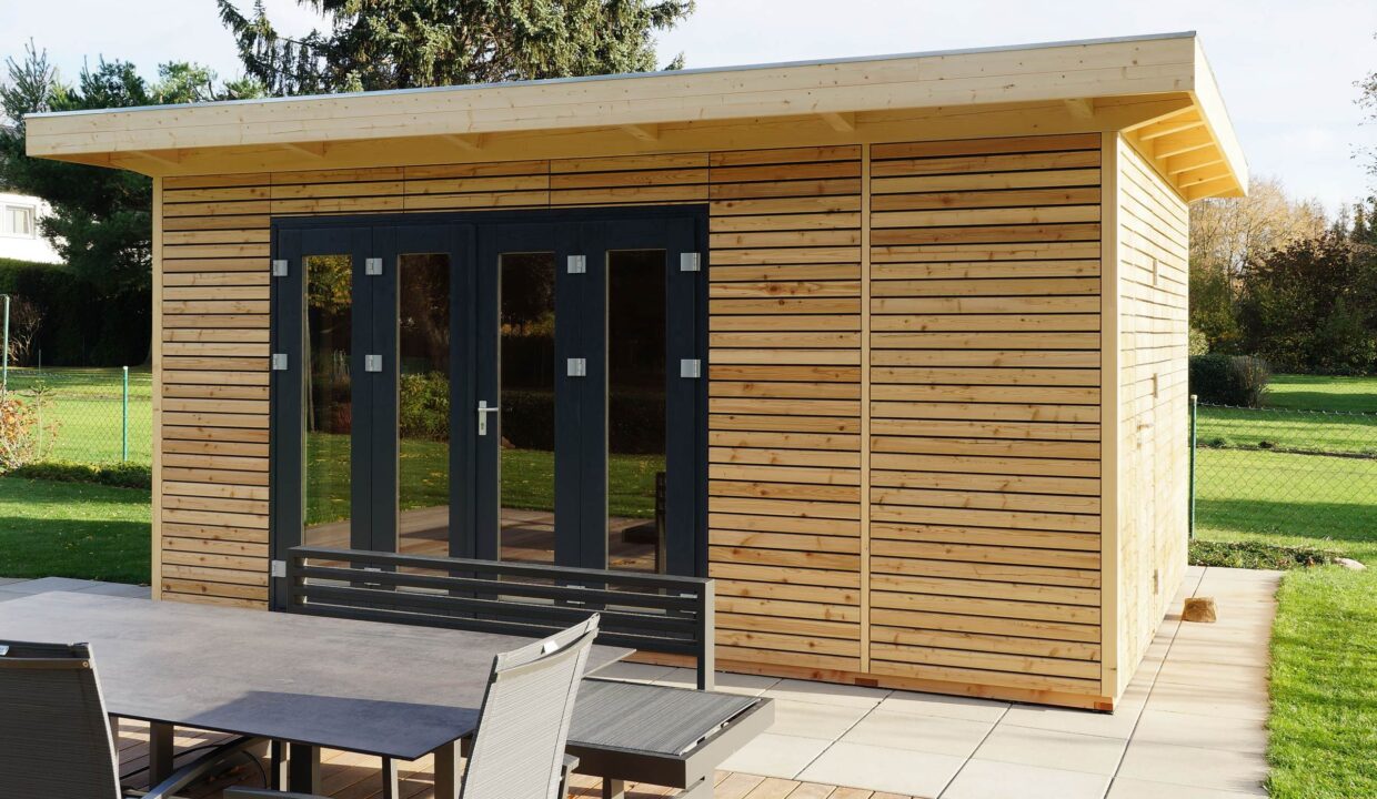 Bureau de jardin bois 17,5 m² Easy 3540 - vue 3