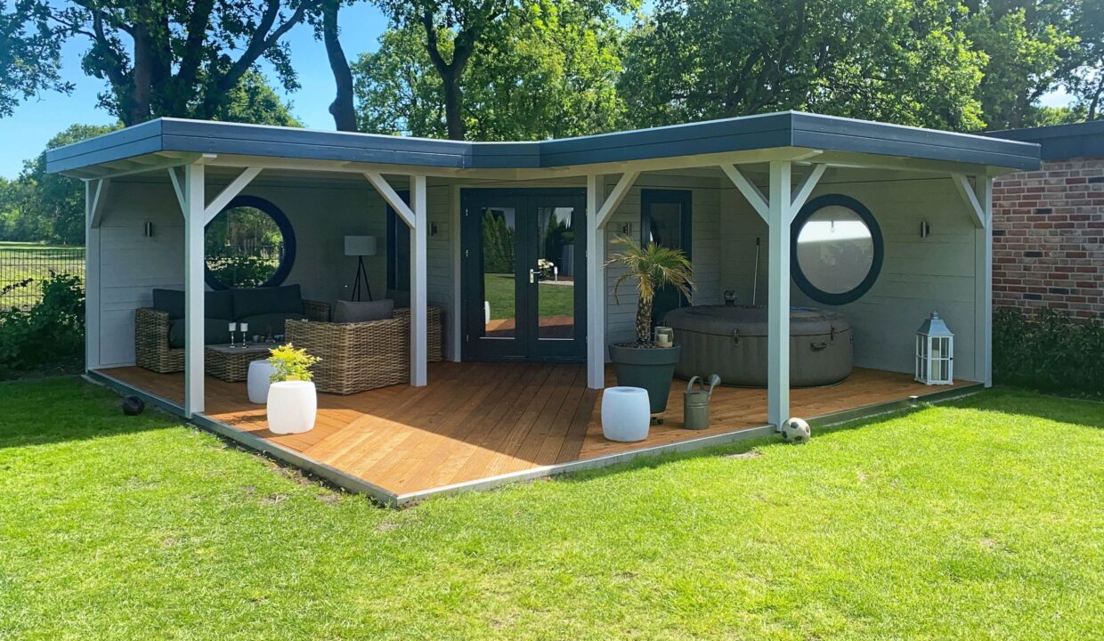 Abri de jardin bois 12,25 m² Flaco - vue 2