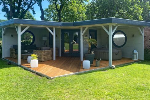Abri de jardin bois 12,25 m² Flaco - vue 2