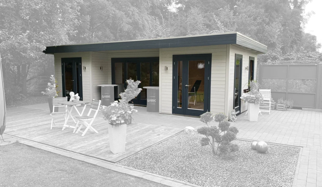 Studio bien-être en bois 34 m² Solair 4085 - vue 1