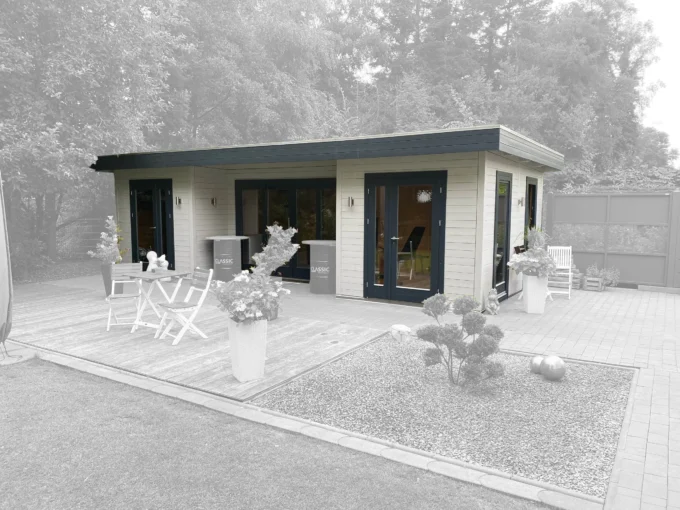 Studio bien-être en bois 34 m² Solair 4085 - vue 1