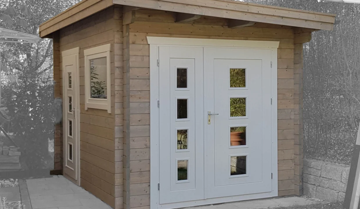 Abri de jardin bois 8,25 m² Freising - vue 2