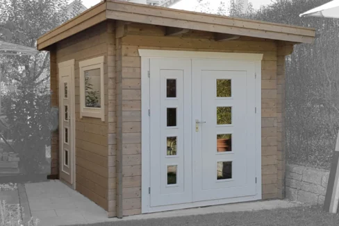 Abri de jardin bois 8,25 m² Freising - vue 2