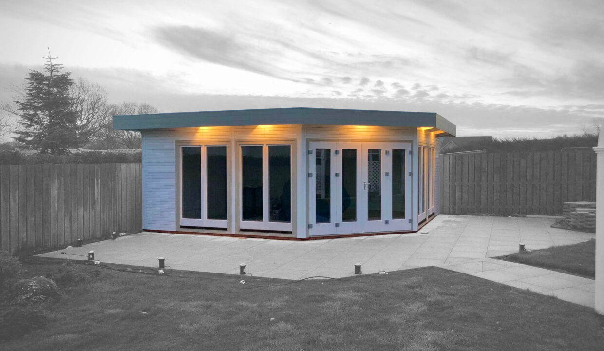 Chalet de jardin en bois 36 m² Easy 6060 F - vue 3