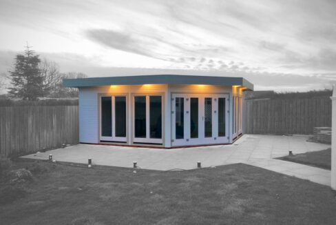 Chalet de jardin en bois 36 m² Easy 6060 F - vue 3