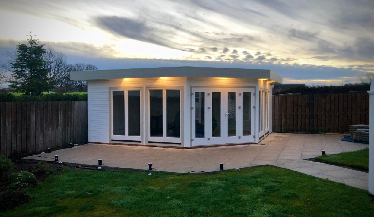 Chalet de jardin en bois 36 m² Easy 6060 F - vue 2