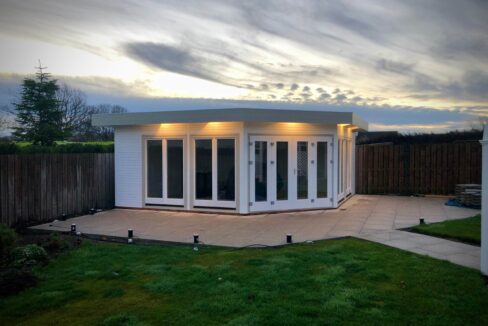 Chalet de jardin en bois 36 m² Easy 6060 F - vue 2
