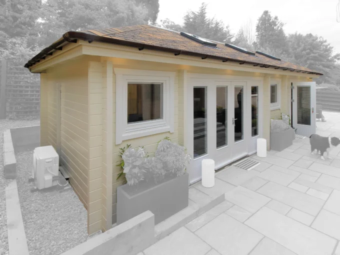 Chalet en bois 36 m² Kingston - vue 1