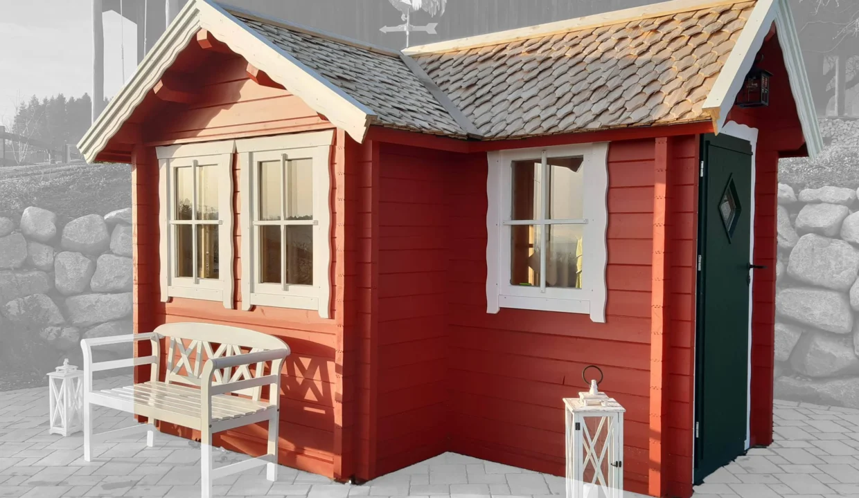 Abri de jardin bois 6 m² Öresund - vue 1