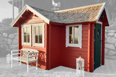 Abri de jardin bois 6 m² Öresund - vue 1