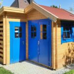 Abri de jardin bois 3,6 m² Mykonos - vue 1