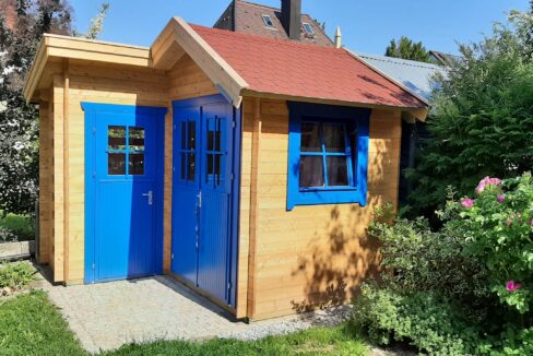 Abri de jardin bois 3,6 m² Mykonos - vue 2