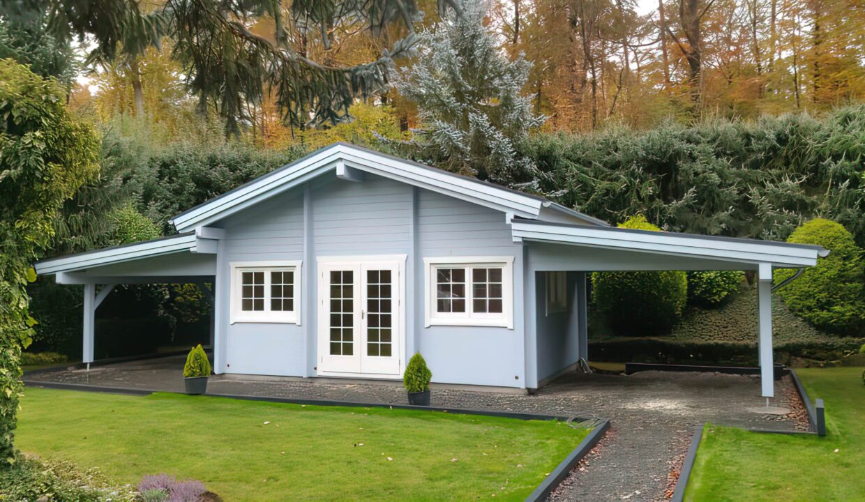 Chalet en bois 24 m² Zweibrücken - vue 1