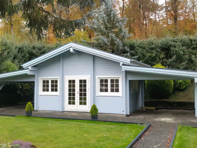 Chalet en bois 24 m² Zweibrücken - vue 1