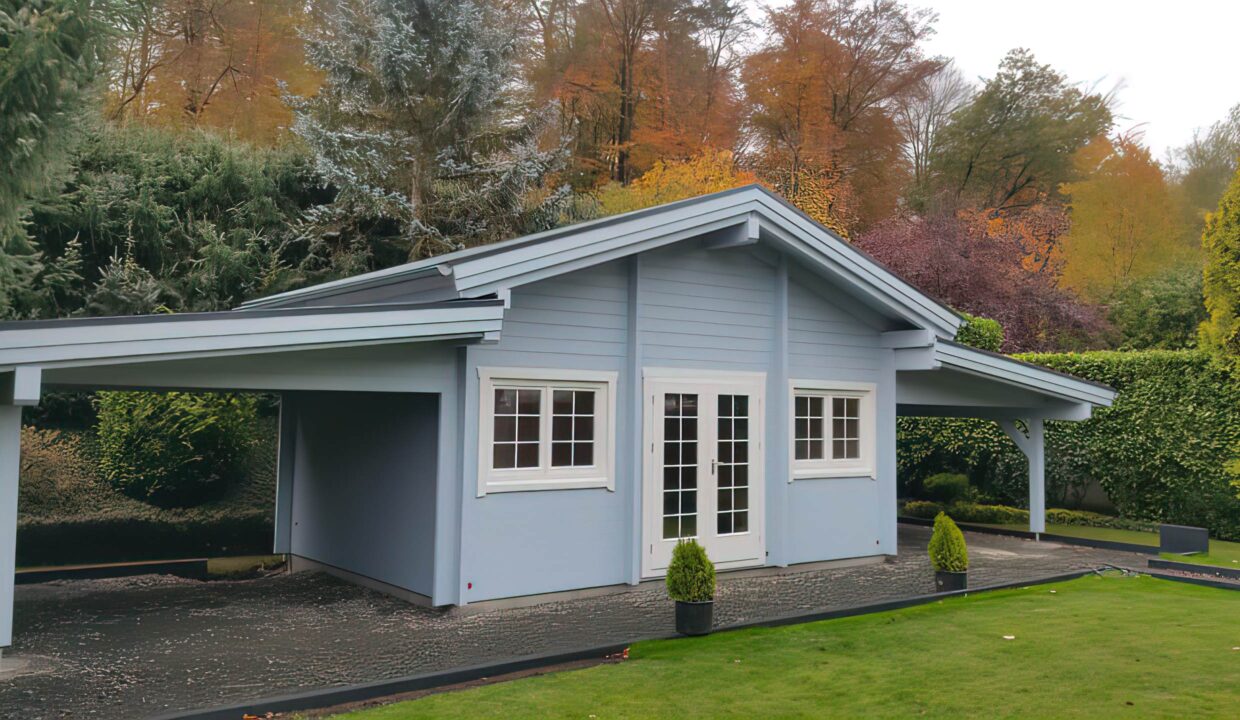 Chalet en bois 24 m² Zweibrücken - vue 2