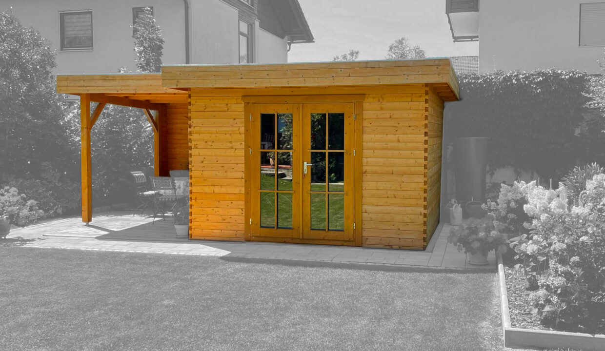 Abri de jardin bois 14 m² Wasserburg - vue 1