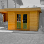Abri de jardin bois 14 m² Wasserburg - vue 1
