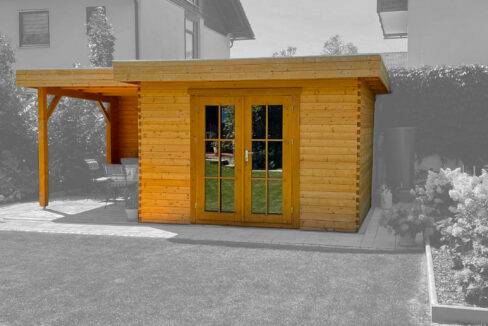 Abri de jardin bois 14 m² Wasserburg - vue 1