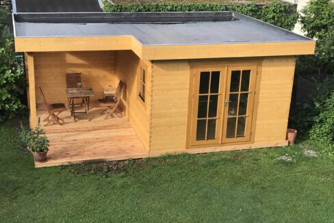 Abri de jardin bois 14 m² Wasserburg - vue 2