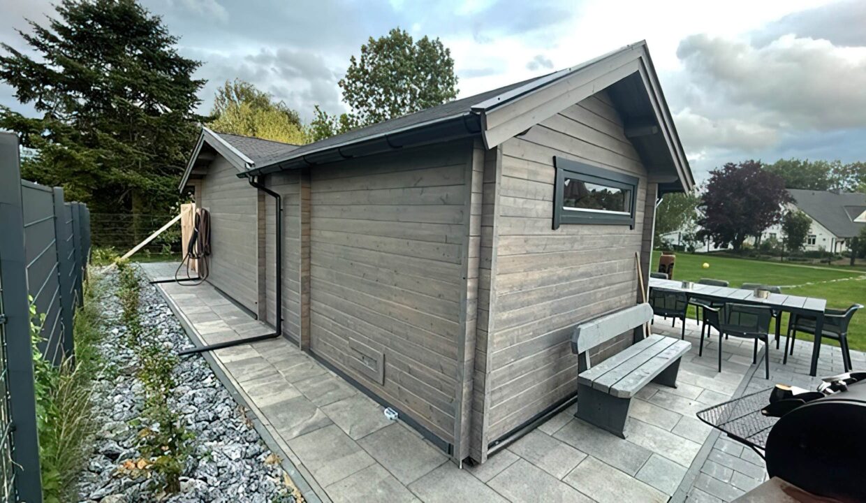 Sauna extérieur en bois 22,5 m² Alesund - vue 4