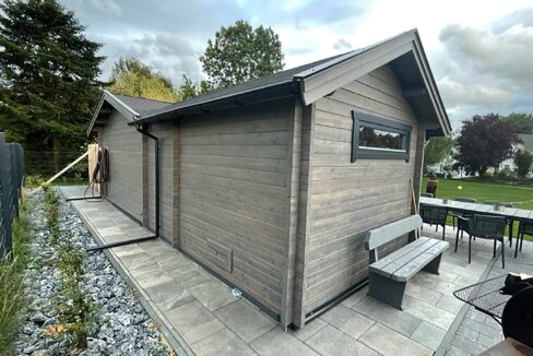 Sauna extérieur en bois 22,5 m² Alesund - vue 4