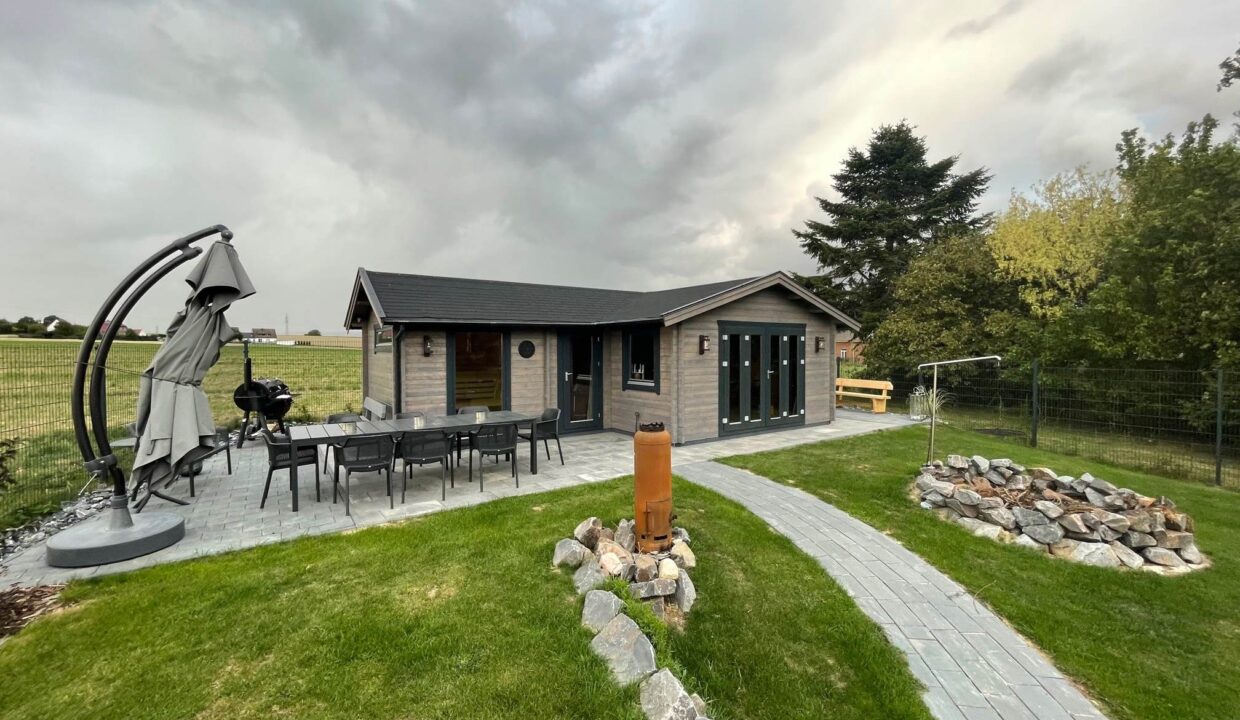 Sauna extérieur en bois 22,5 m² Alesund - vue 3