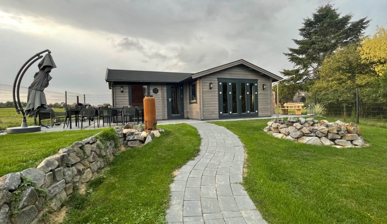 Sauna extérieur en bois 22,5 m² Alesund - vue 1