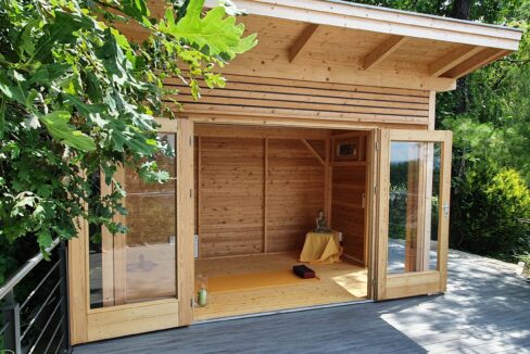 Studio de yoga en bois 9 m² Yoga 2536 - vue 4