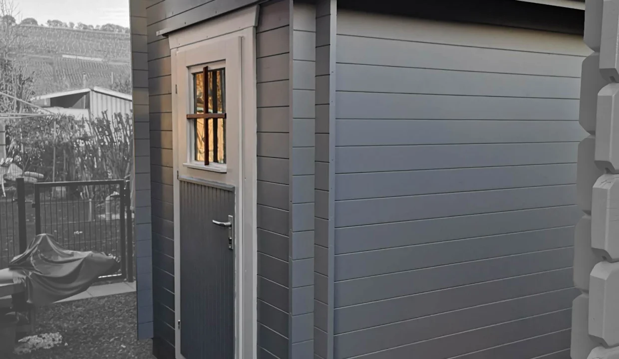 Abri de jardin bois 9,12 m² Sani - vue 1