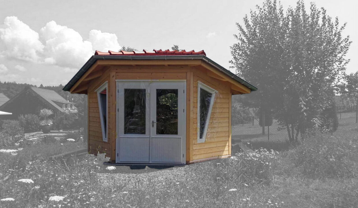 Abri de jardin bois 18,58 m² Hexagon - vue 4