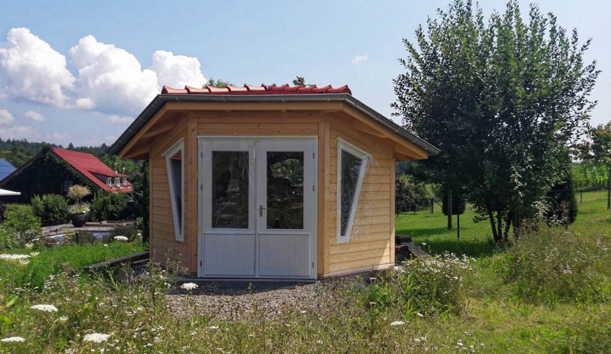 Abri de jardin bois 18,58 m² Hexagon - vue 3