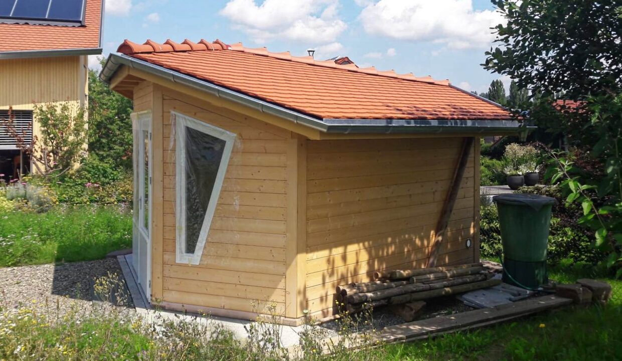 Abri de jardin bois 18,58 m² Hexagon - vue 2