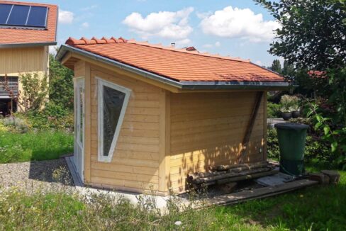 Abri de jardin bois 18,58 m² Hexagon - vue 2