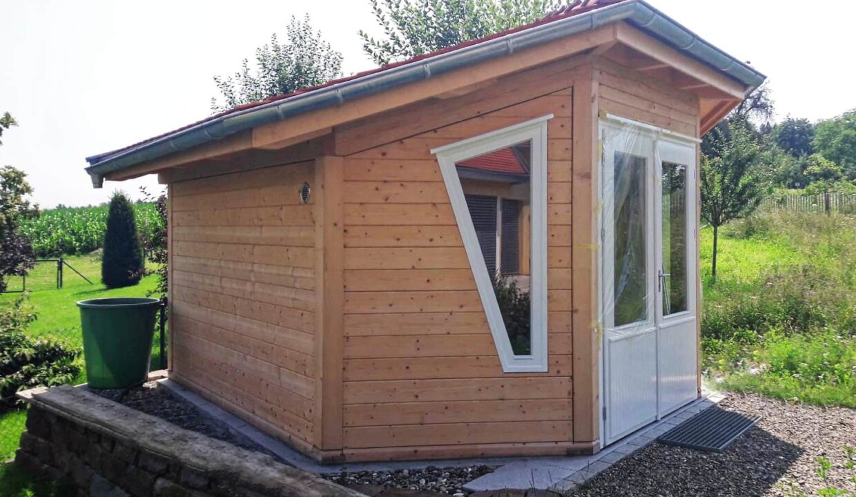 Abri de jardin bois 18,58 m² Hexagon - vue 1