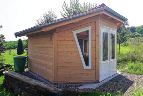 Abri de jardin bois 18,58 m² Hexagon - vue 1